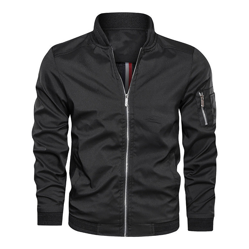 Ethan | Mens Bomber Jacket | Bomber Jacket Women | Black Bomber Jacket 1