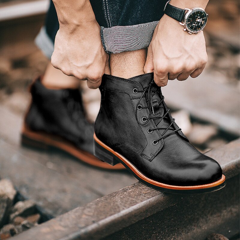 Ethan | Mens Boots | Comfortable Footwear | Leather Design 1