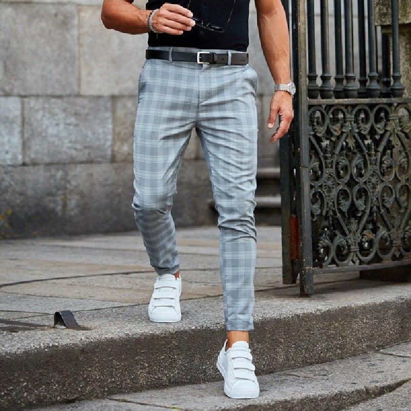 Ethan | Mens Chinos | Chinos | Checked Chinos 3