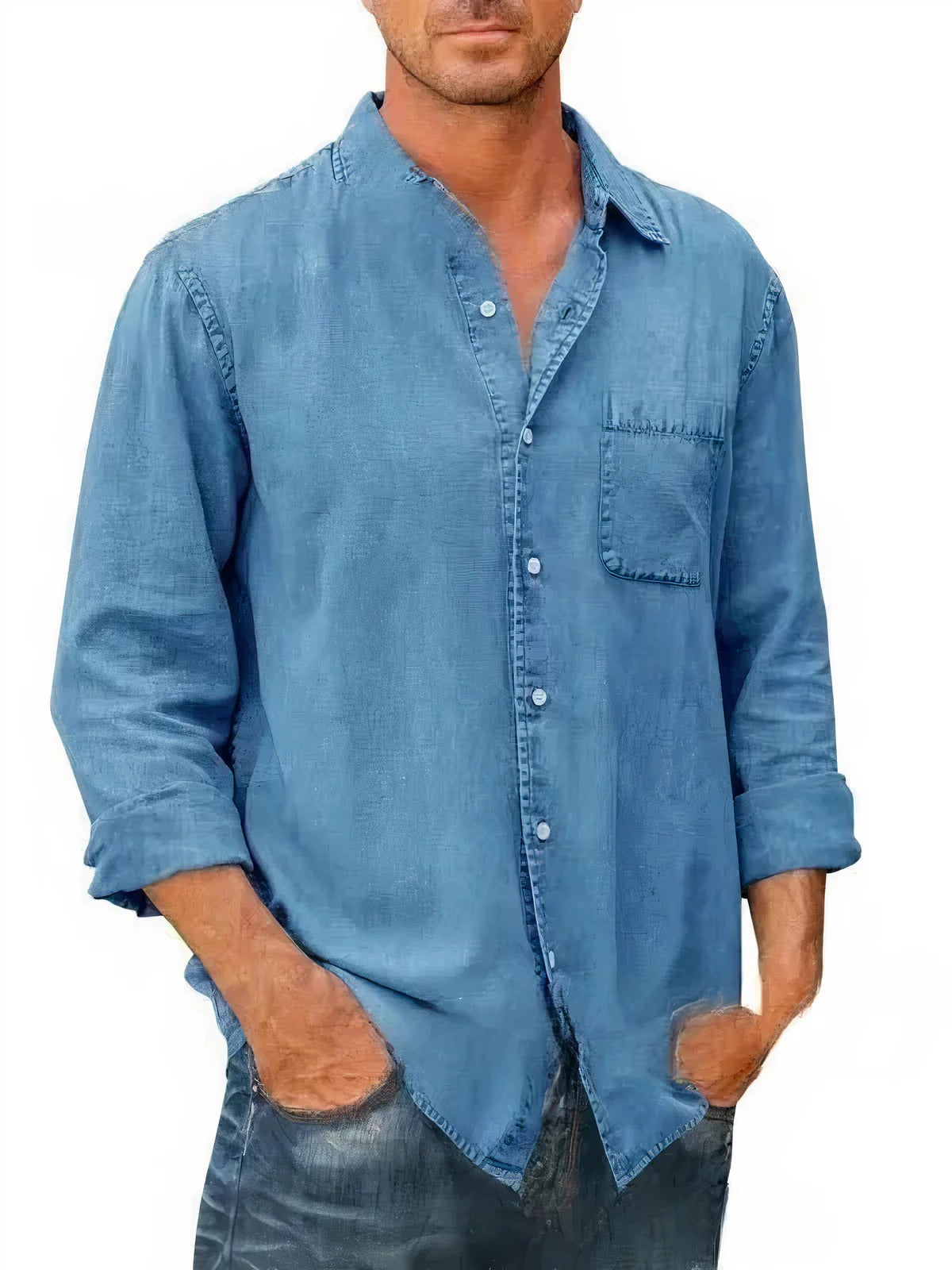 Ethan | Mens Denim Shirt | Denim Top | Denim Shirt 1