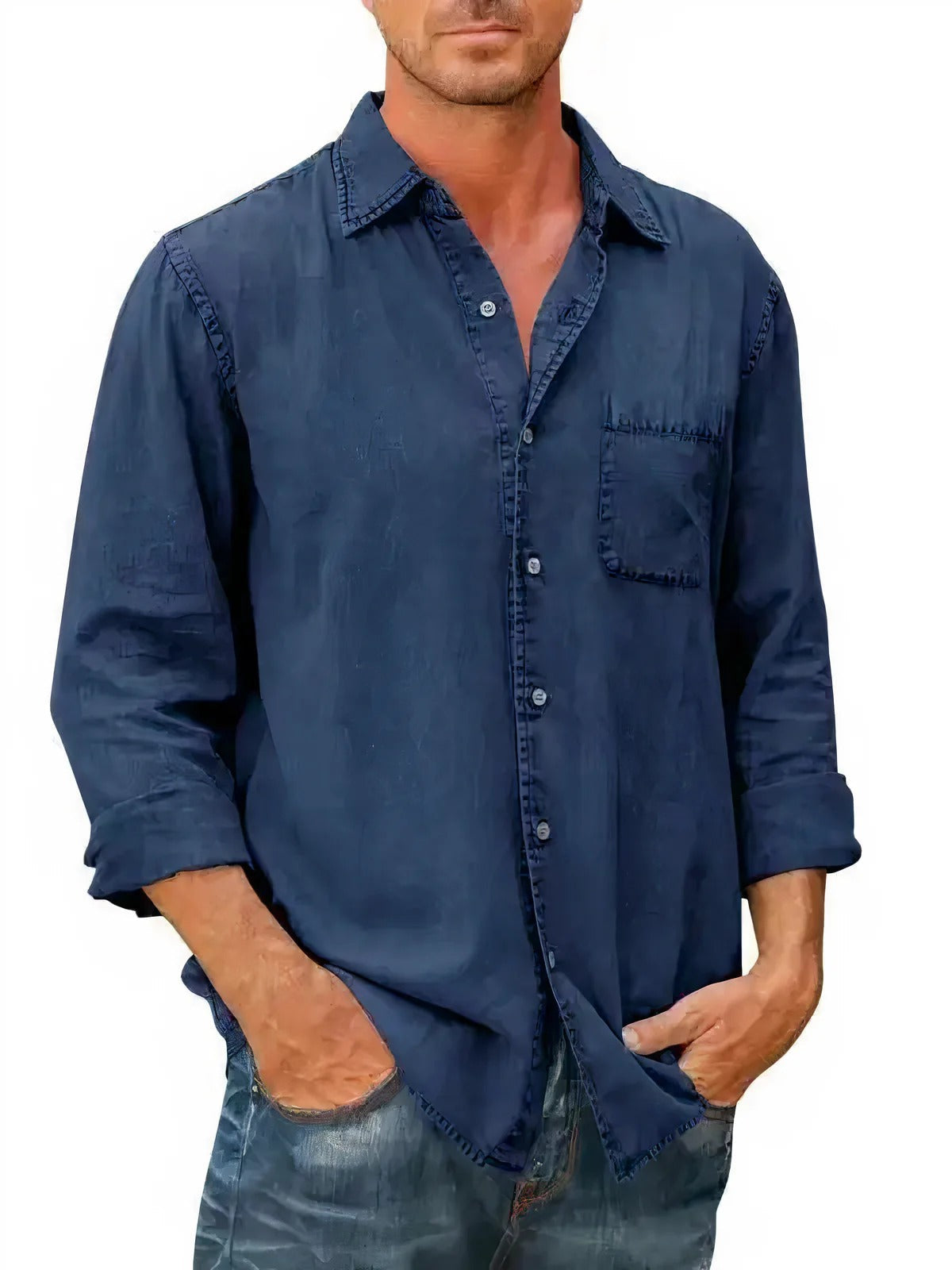 Ethan | Mens Denim Shirt | Denim Top | Denim Shirt 3