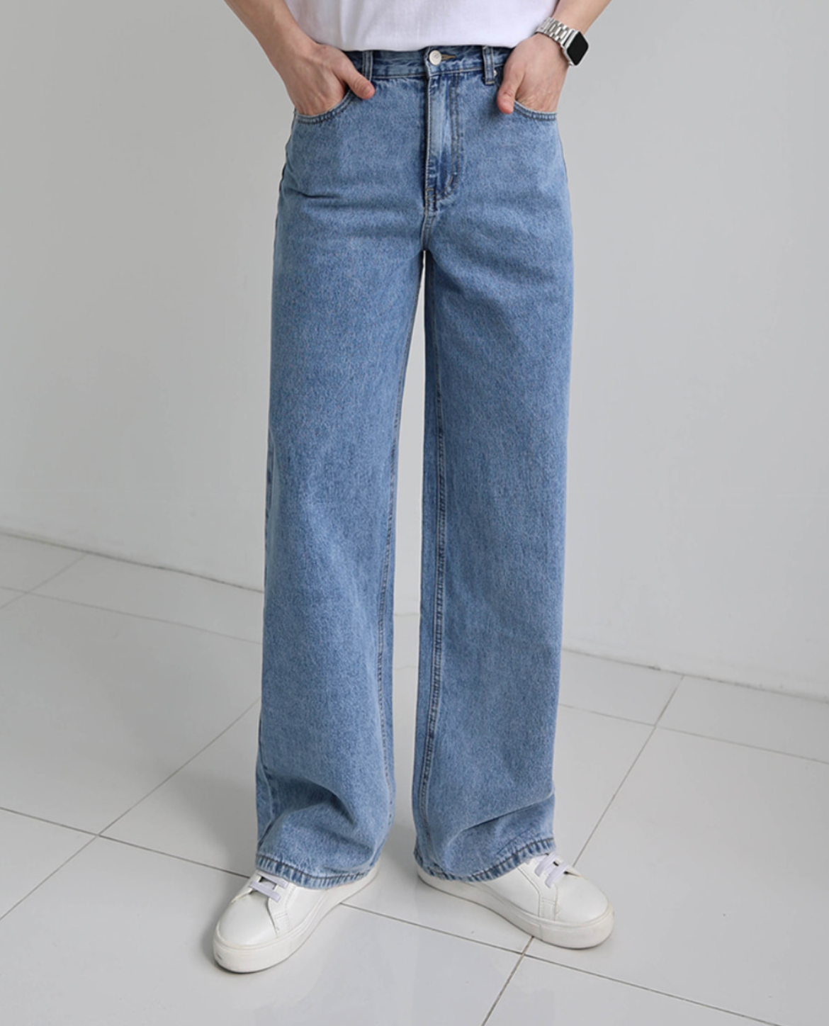 Ethan | Mens Jeans | Wide Leg Jeans | Comfortable Fit 8