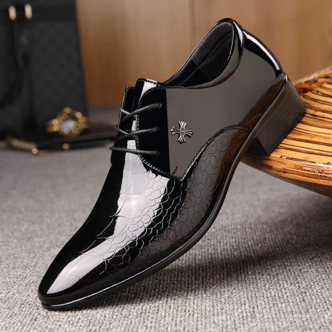 Ethan | Mens Smart Shoes | Formal Shoes for Men | Black Dress Shoes 1