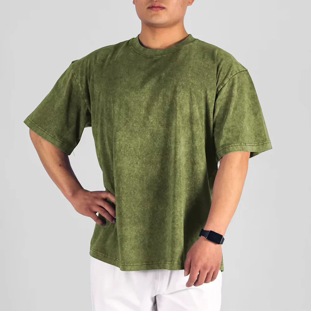 Ethan | Oversized T-Shirt | Vintage Wash | Breathable Fabric 4
