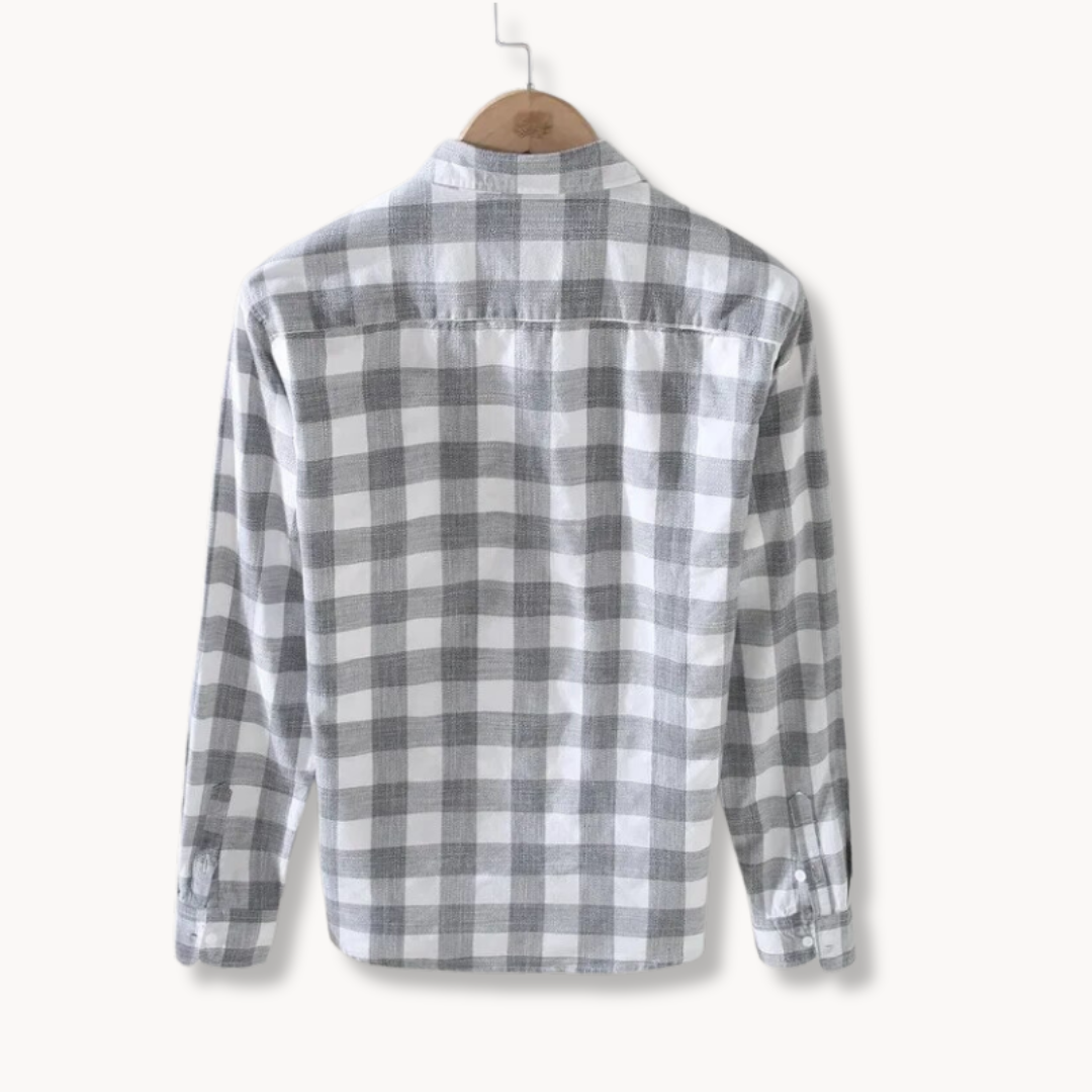 Ethan | Plaid Shirt | Long Sleeve Shirt | Structured Fit 2