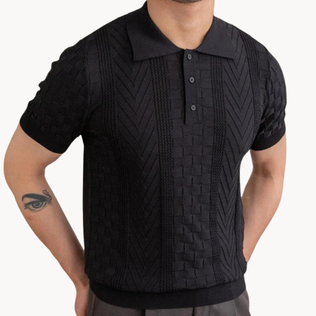 Ethan | Polo Shirt | Slim Fit | Textured Fabric 7