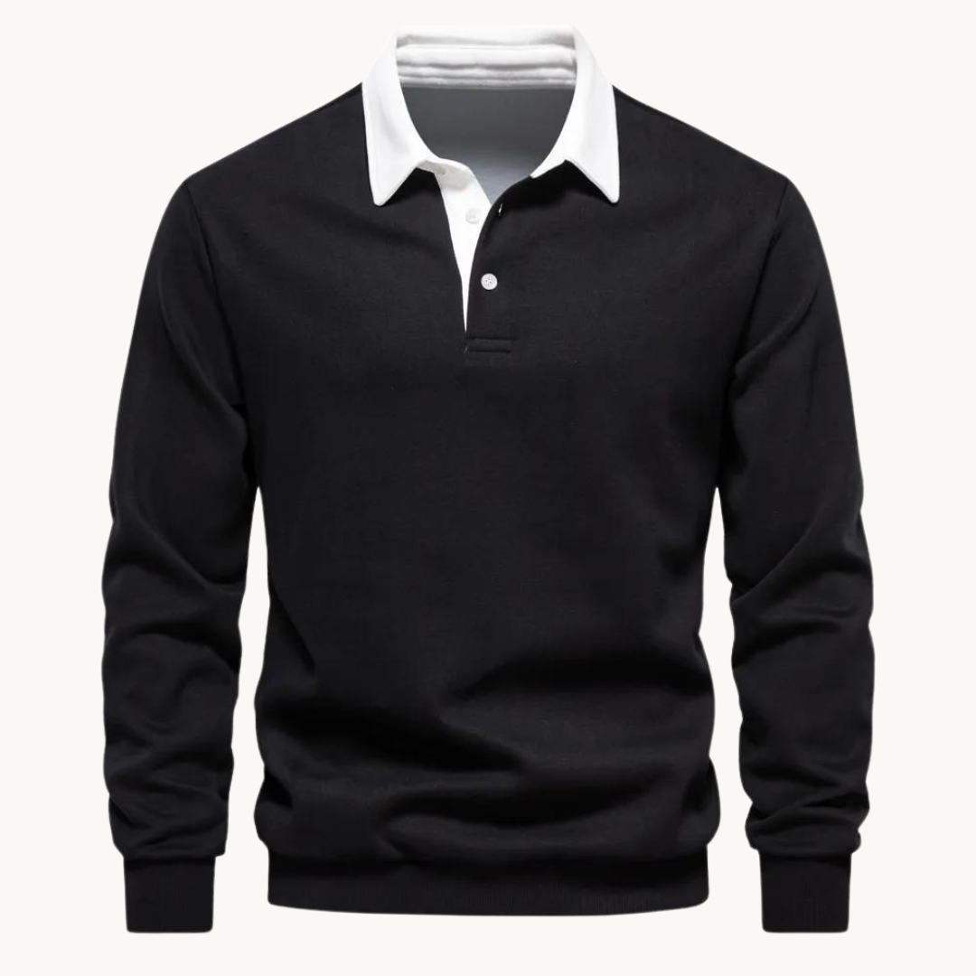Ethan | Polo Sweatshirt | Soft Fabric | Comfortable Fit 2