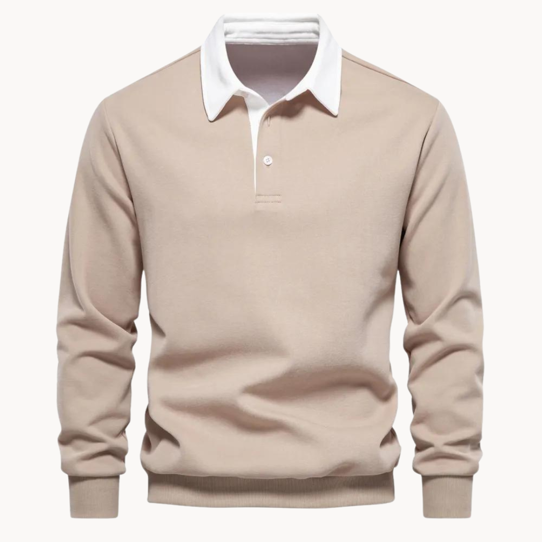 Ethan | Polo Sweatshirt | Soft Fabric | Comfortable Fit 4