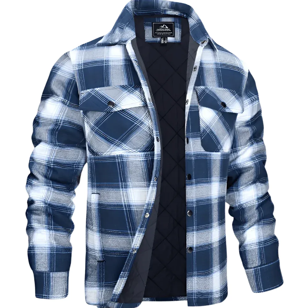 Ethan | Shirt Jacket Men | Mens Flannel Jacket | Flannel Shirt Jacket 3