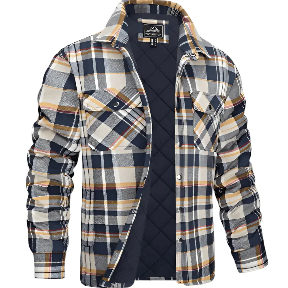 Ethan | Shirt Jacket Men | Mens Flannel Jacket | Flannel Shirt Jacket 4