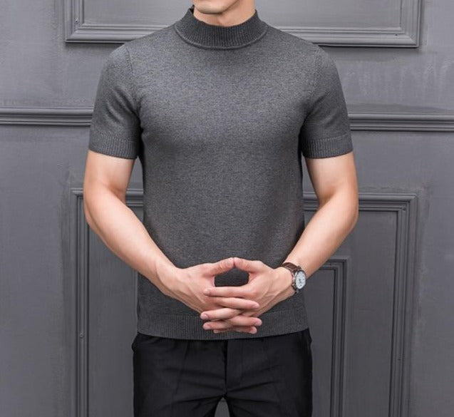 Ethan | Short-Sleeved Sweater | Casual Knitwear | Men's Fashion 1