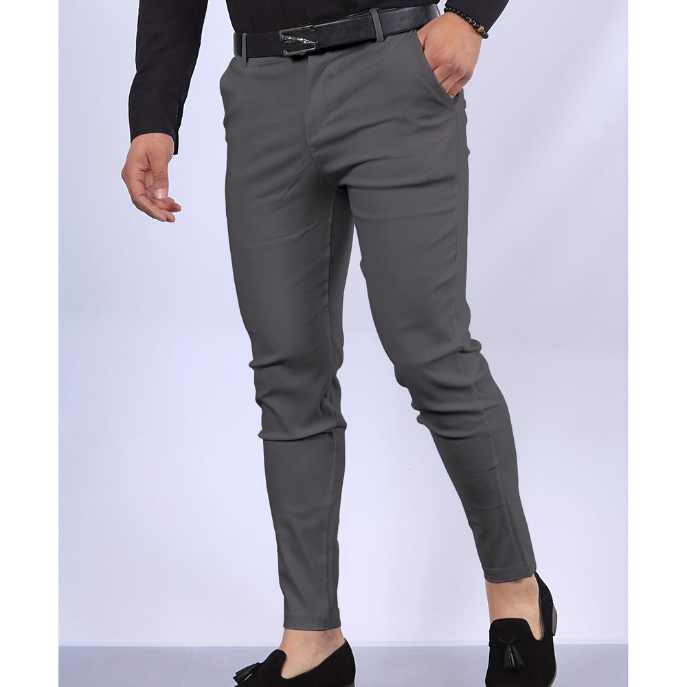 Ethan | Slim Fit Trousers | Structured Crease | Modern Style 0