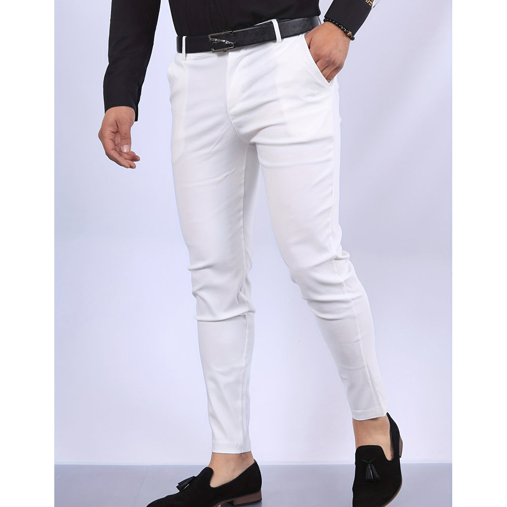 Ethan | Slim Fit Trousers | Structured Crease | Modern Style 1