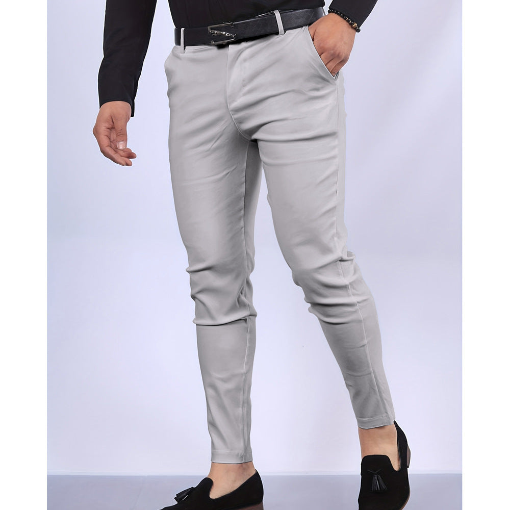 Ethan | Slim Fit Trousers | Structured Crease | Modern Style 3