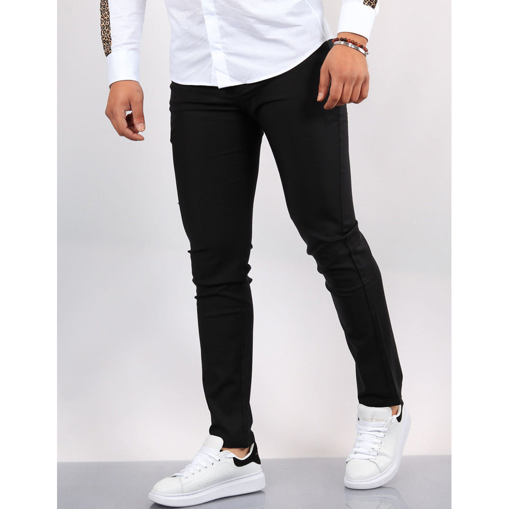 Ethan | Slim Fit Trousers | Structured Crease | Modern Style 4