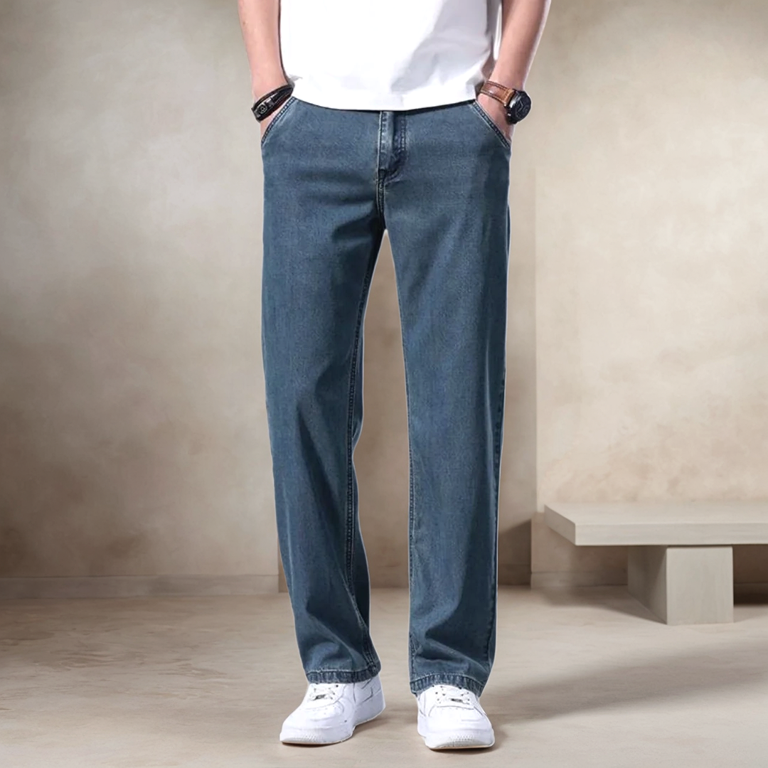 Ethan | Straight Leg Jeans | Denim Blend | Comfortable Fit 3