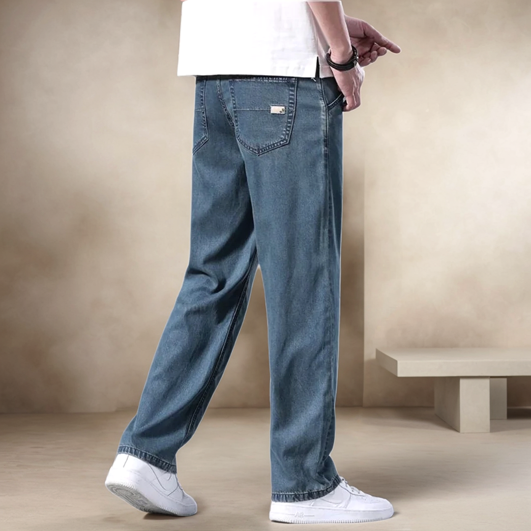 Ethan | Straight Leg Jeans | Denim Blend | Comfortable Fit 4