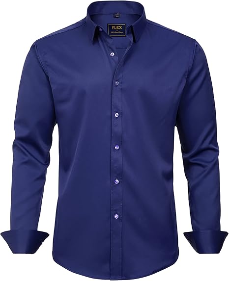 Ethan | Stretch Fabric | Wrinkle-Free Shirt | Comfortable Fit 10