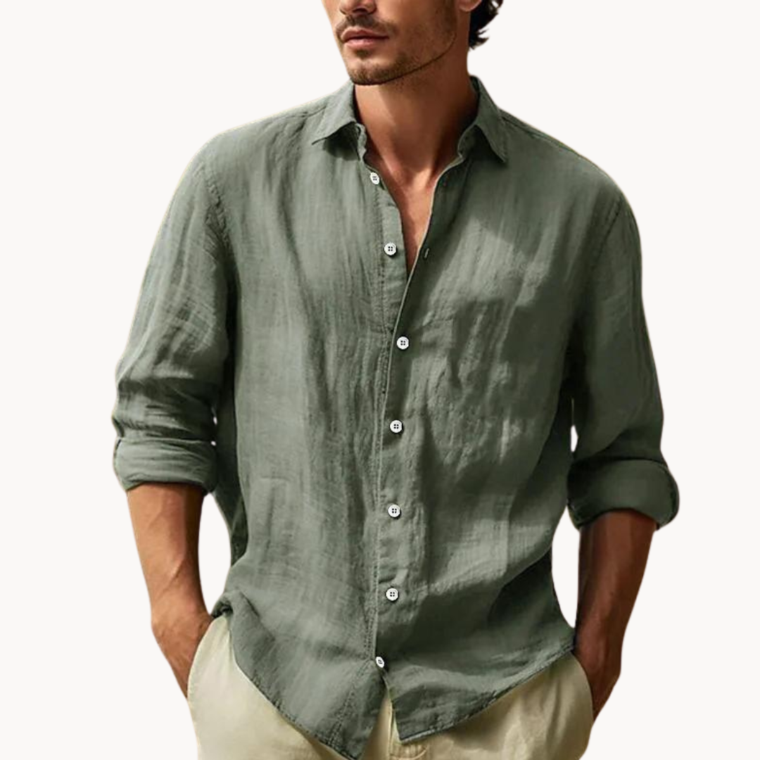 Ethan | Structured Dress Shirt | Breathable Fabric | Comfortable Fit 0