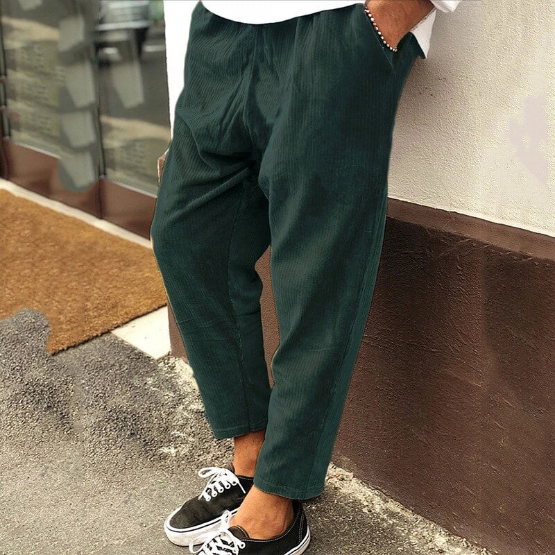 Ethan | Structured Trousers | Textured Fabric | Durable Design 3