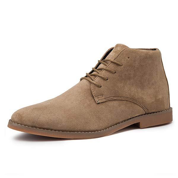 Ethan | Suede Ankle Boots | Lace-Up Boots | Stylish Footwear 0