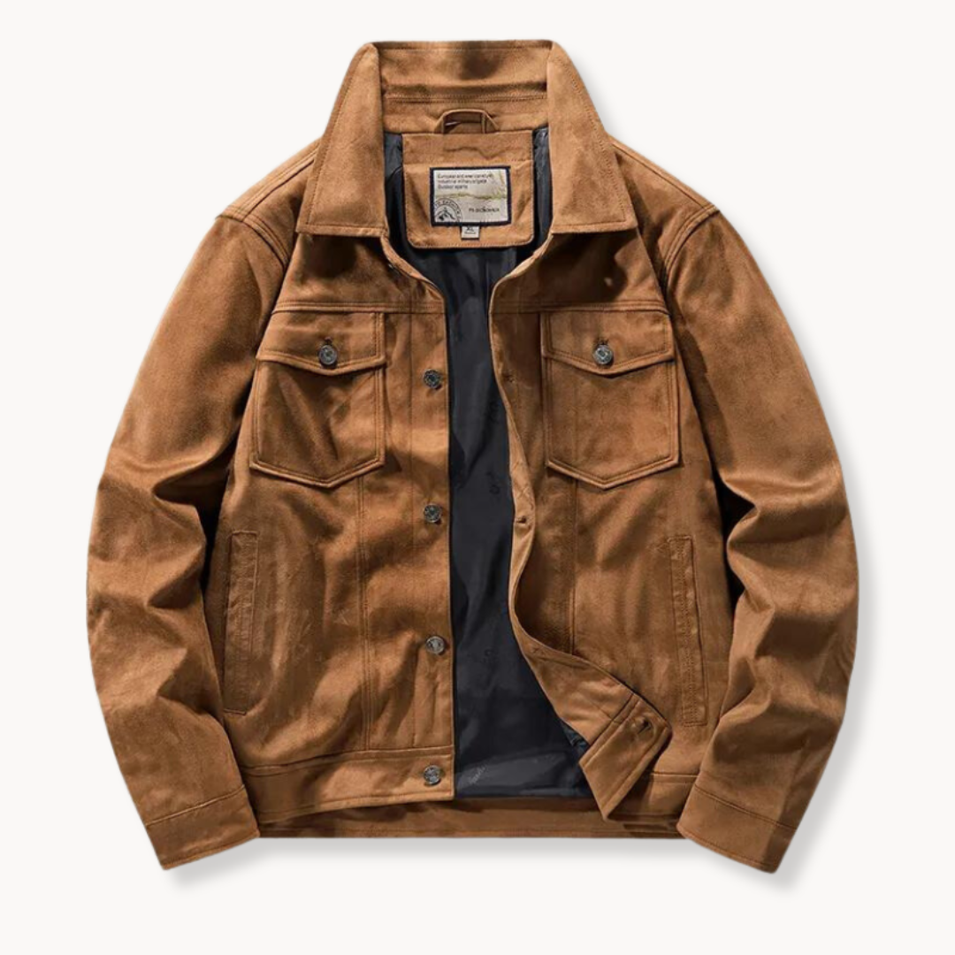 Ethan | Suede Jacket | Trucker Style | Evening Wear 1
