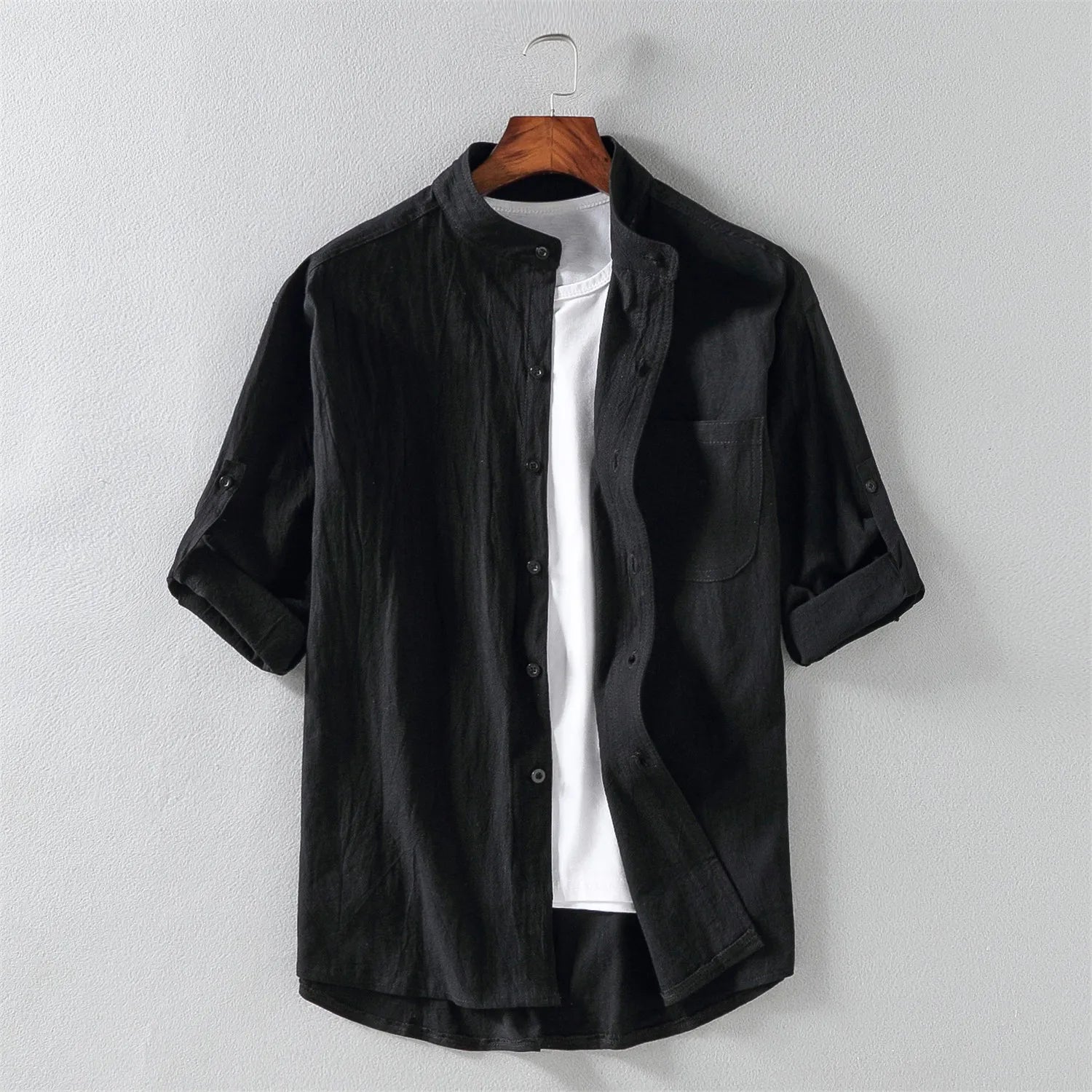 Ethan | Tailored Fit Shirt | Casual Short Sleeve | Minimalist Design 4