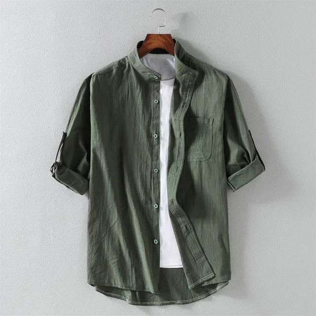 Ethan | Tailored Fit Shirt | Casual Short Sleeve | Minimalist Design 7