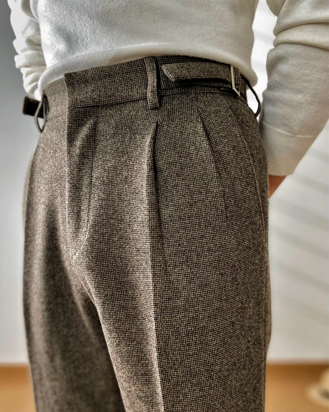 Ethan | Tailored Trousers | Structured Fit | Modern Aesthetic 0