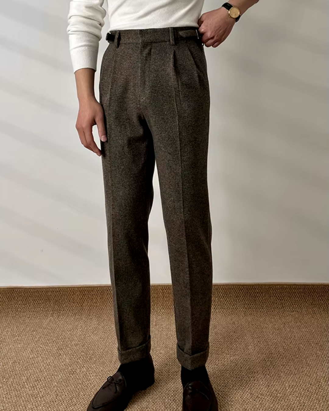 Ethan | Tailored Trousers | Structured Fit | Modern Aesthetic 2
