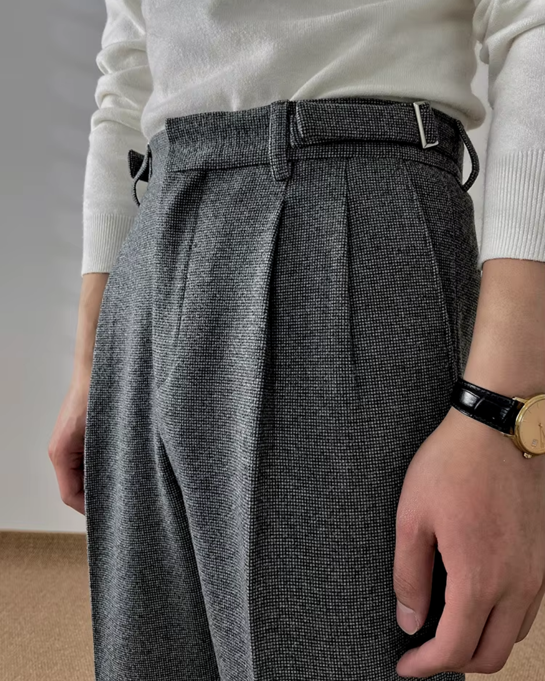 Ethan | Tailored Trousers | Structured Fit | Modern Aesthetic 7