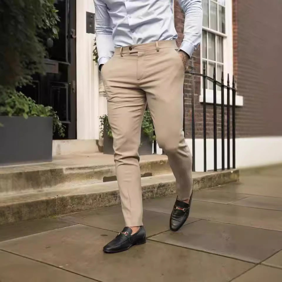 Ethan | Tapered Trousers | Breathable Fabric | Slim Fit Design 1