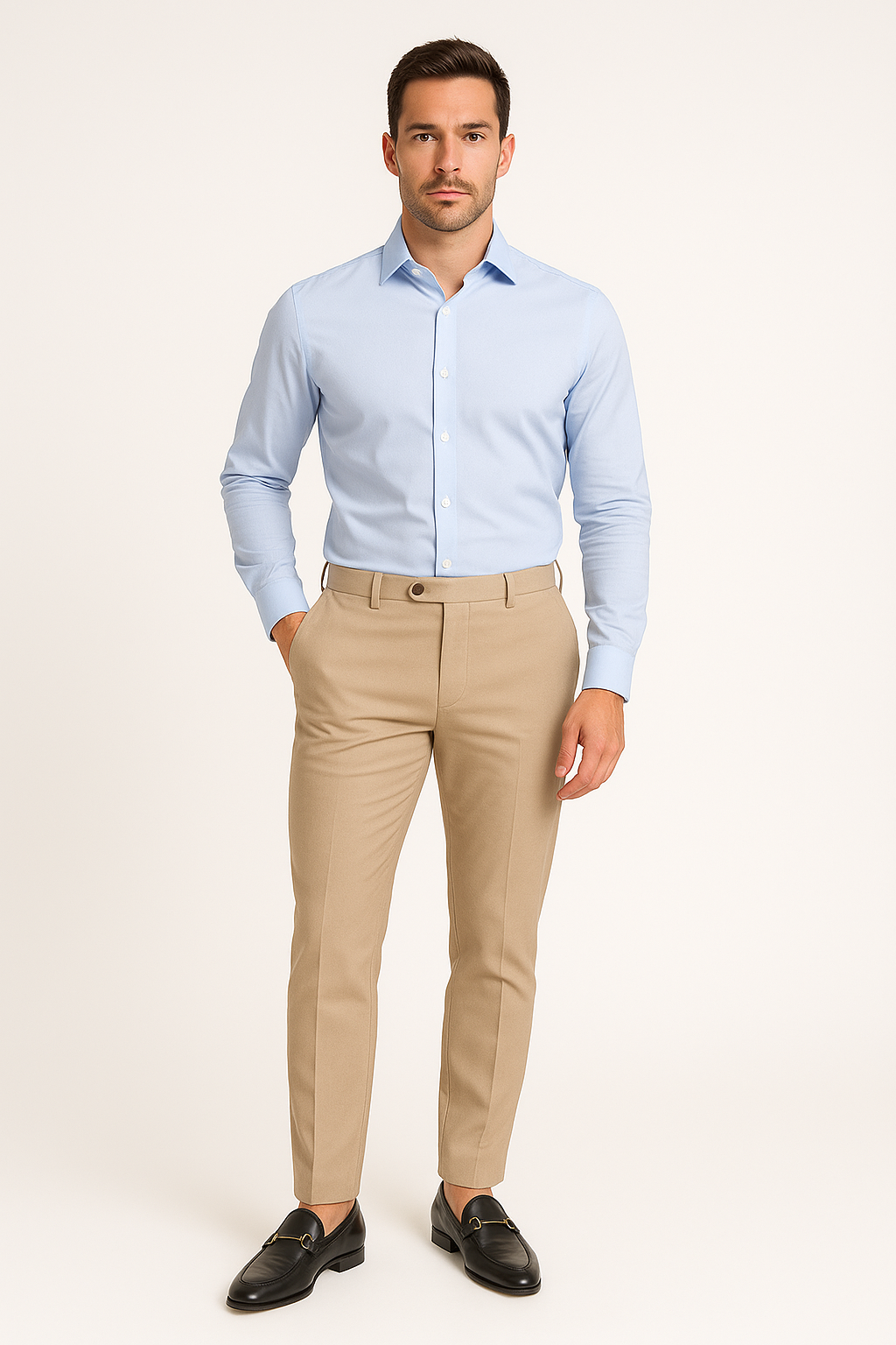 Ethan | Tapered Trousers | Breathable Fabric | Slim Fit Design 3