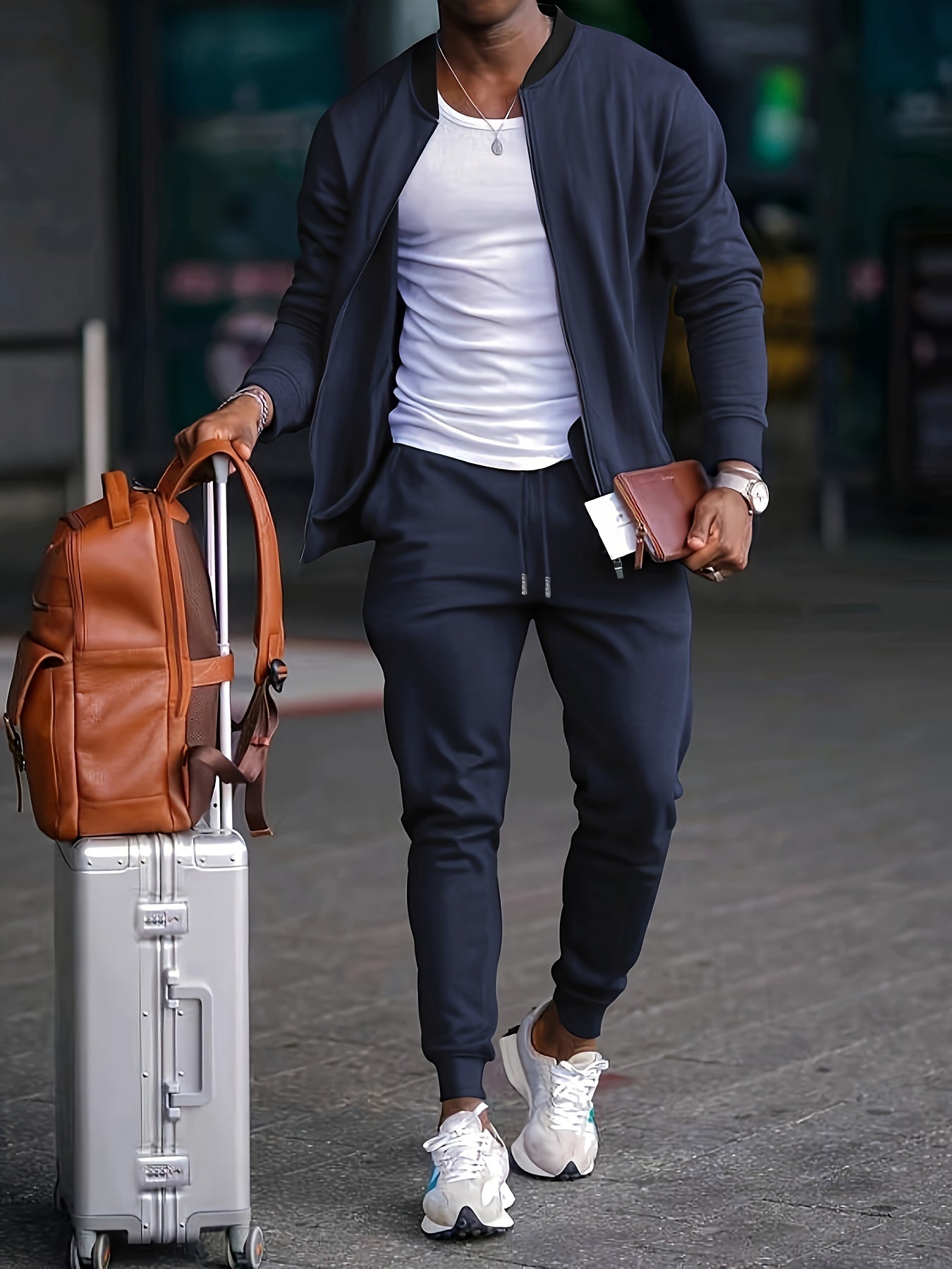 Ethan | Tracksuit Set | Athletic Wear | Slim Fit Joggers 0