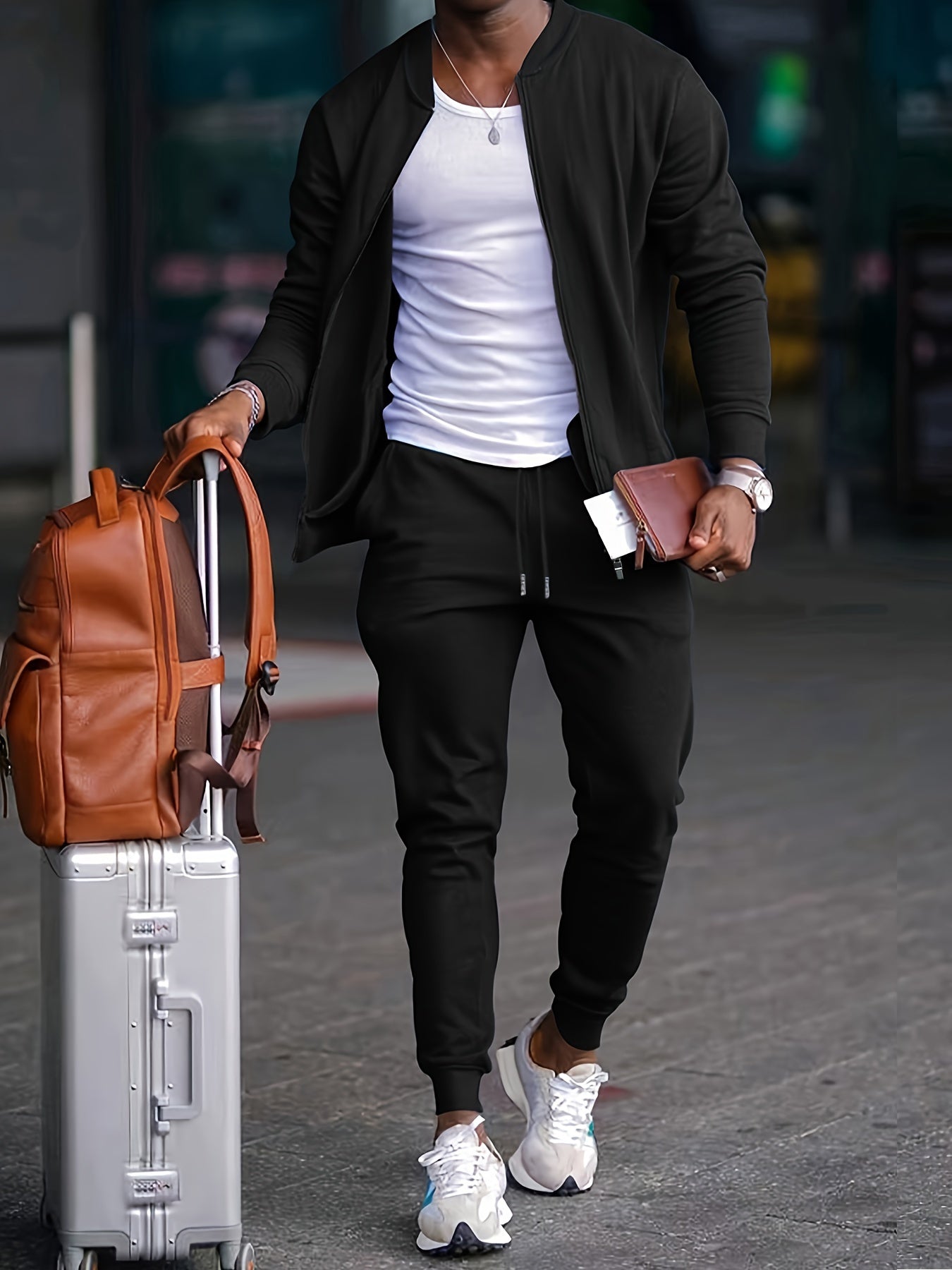 Ethan | Tracksuit Set | Athletic Wear | Slim Fit Joggers 1