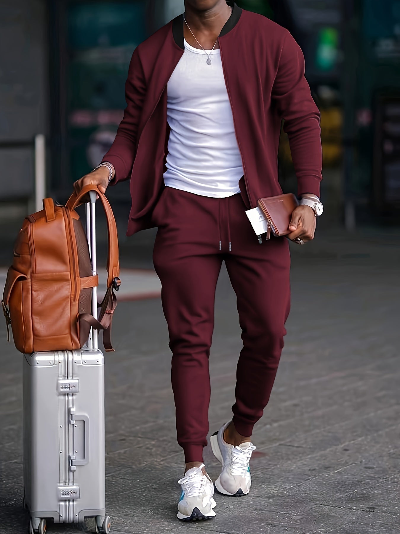 Ethan | Tracksuit Set | Athletic Wear | Slim Fit Joggers 3