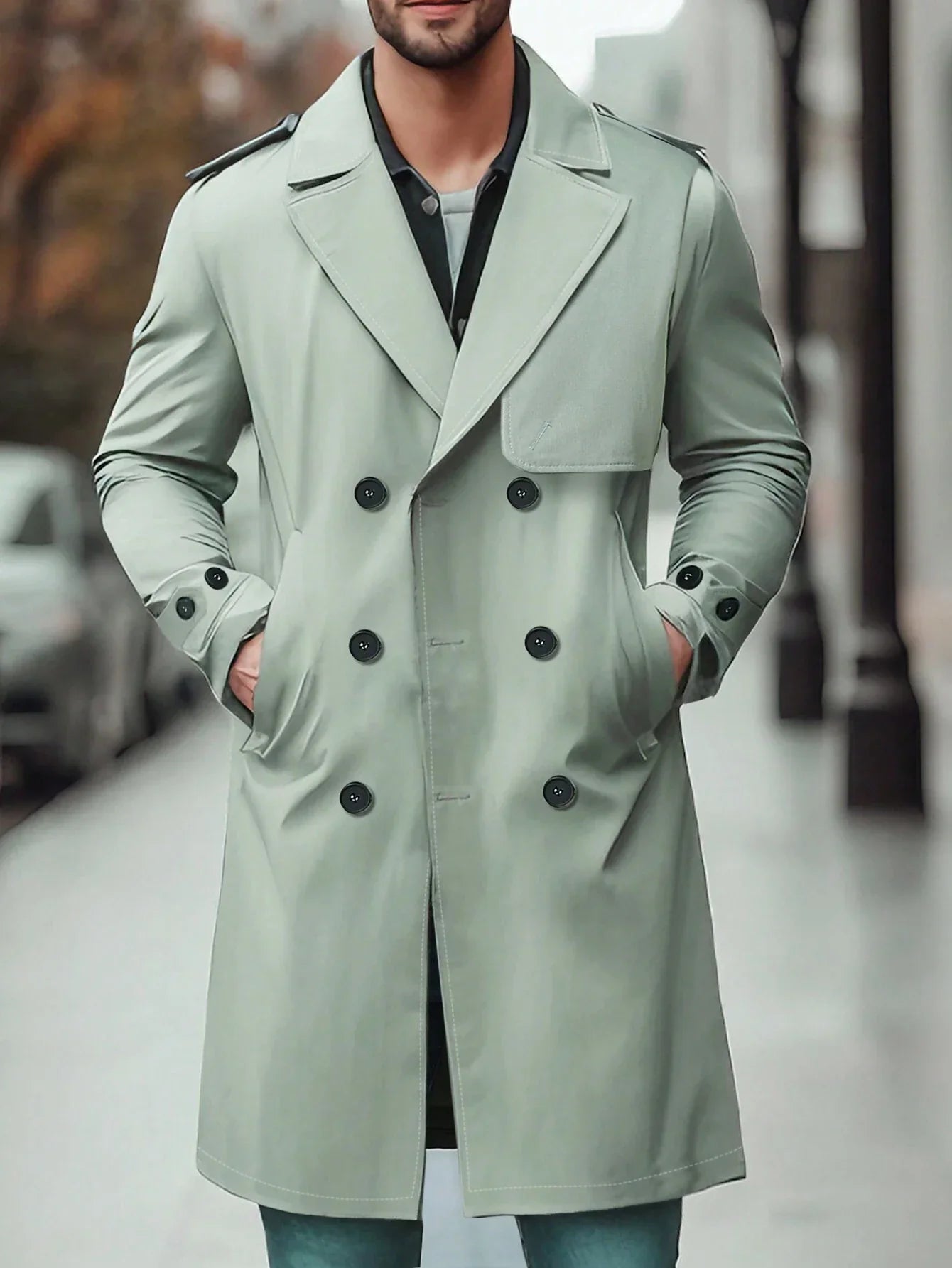 Ethan | Trench Coat | Wind Protection | Cold Weather | Structured Design 0