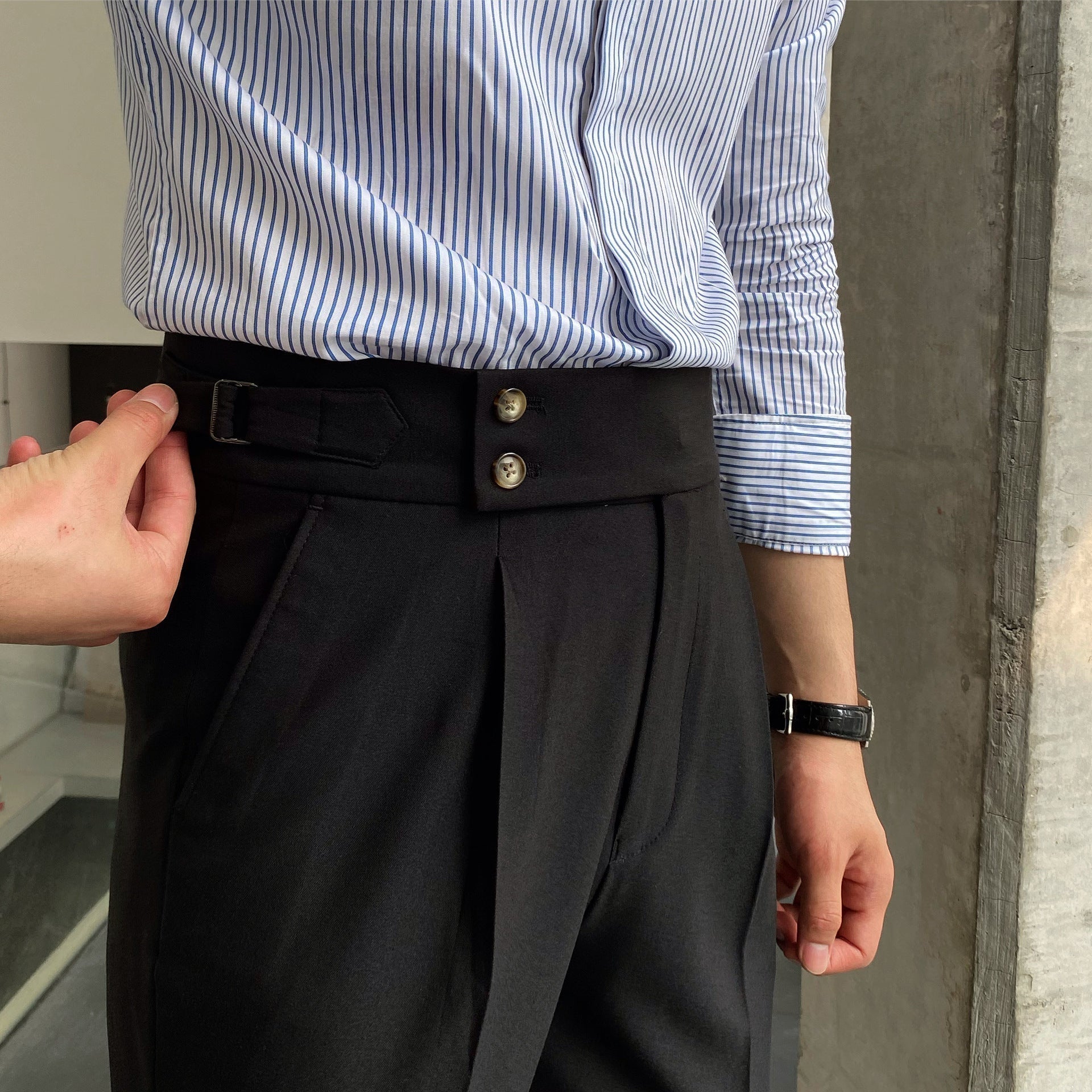 Ethan | Trousers | Straight Fit Pants | Durable Fabric Blend 0