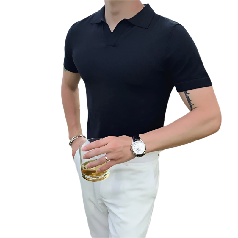 Ethan | V-neck Sweater | Fitted Cut | Soft Knit Blend 1