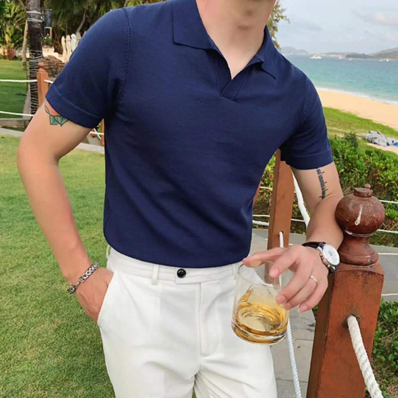 Ethan | V-neck Sweater | Fitted Cut | Soft Knit Blend 7