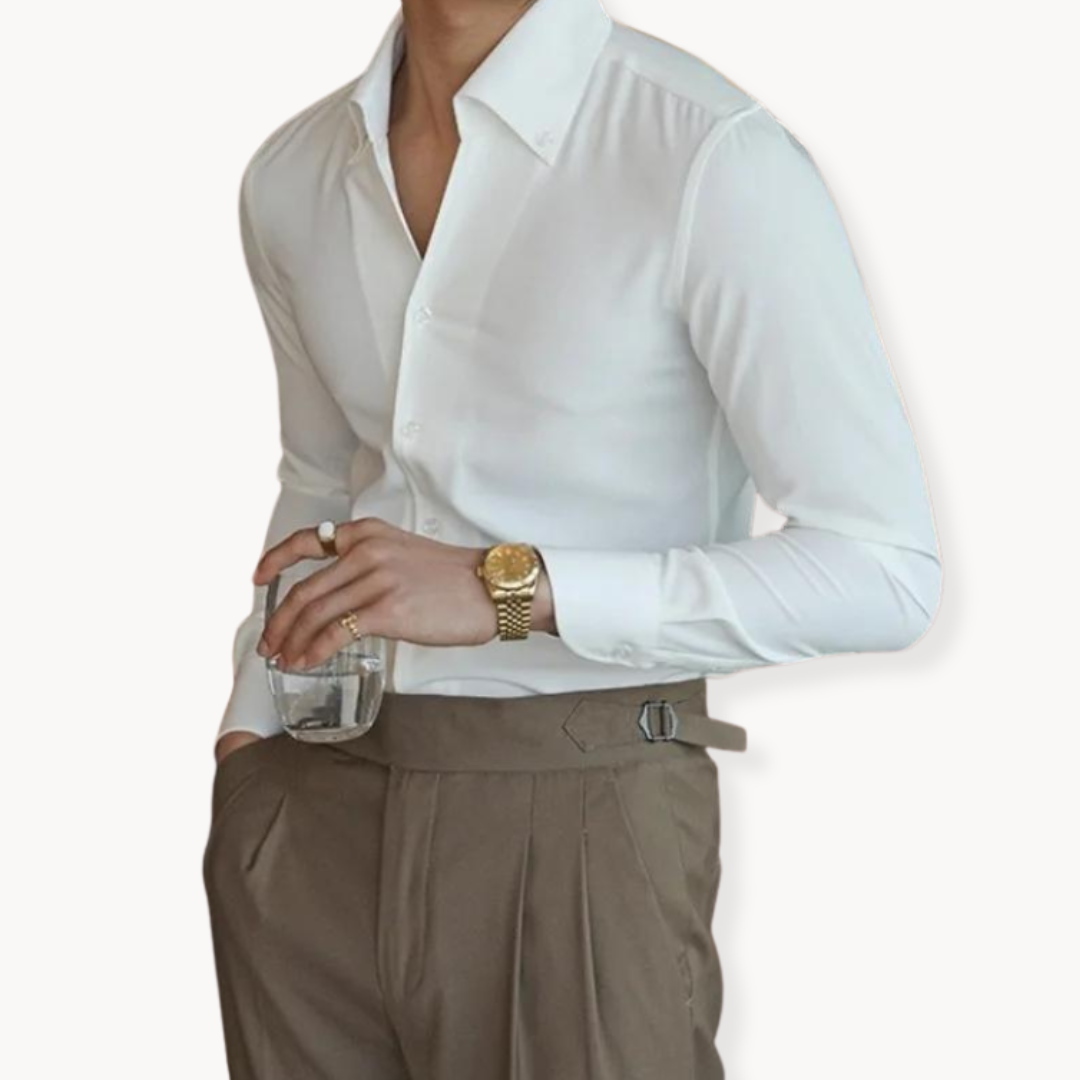 Ethan | Versatile Button Shirt | Stretch Fabric | Wrinkle-Resistant 3