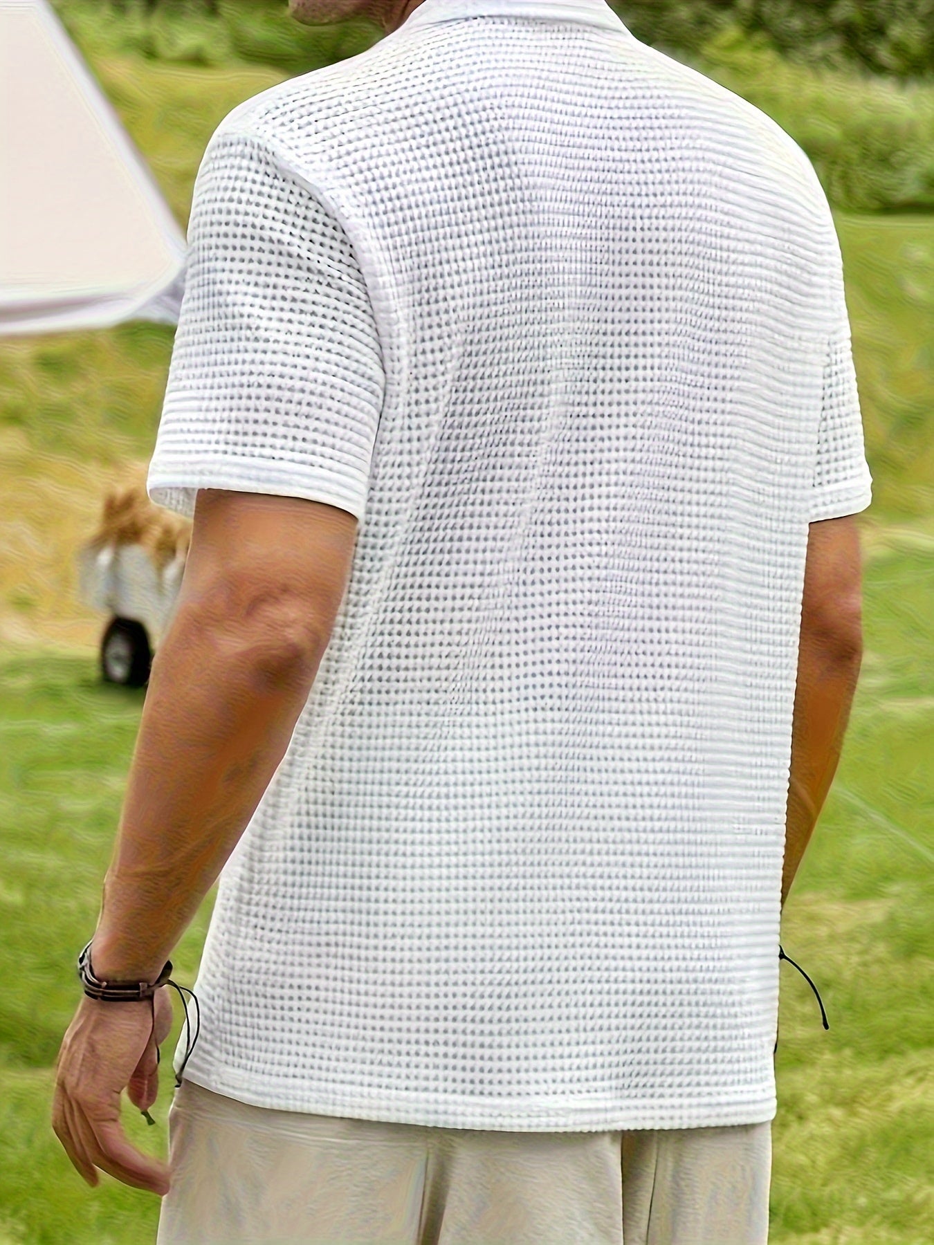 Ethan | Waffle Knit Shirt | Breathable Fabric | Shape Retention 5