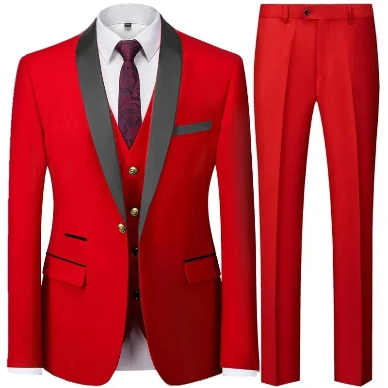 Ethan | Wedding Suit | Formal Attire | Three-Piece Ensemble 3