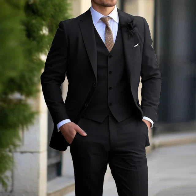 Ethan | Wedding Suits for Men | Men's Suit | Black Suit 4