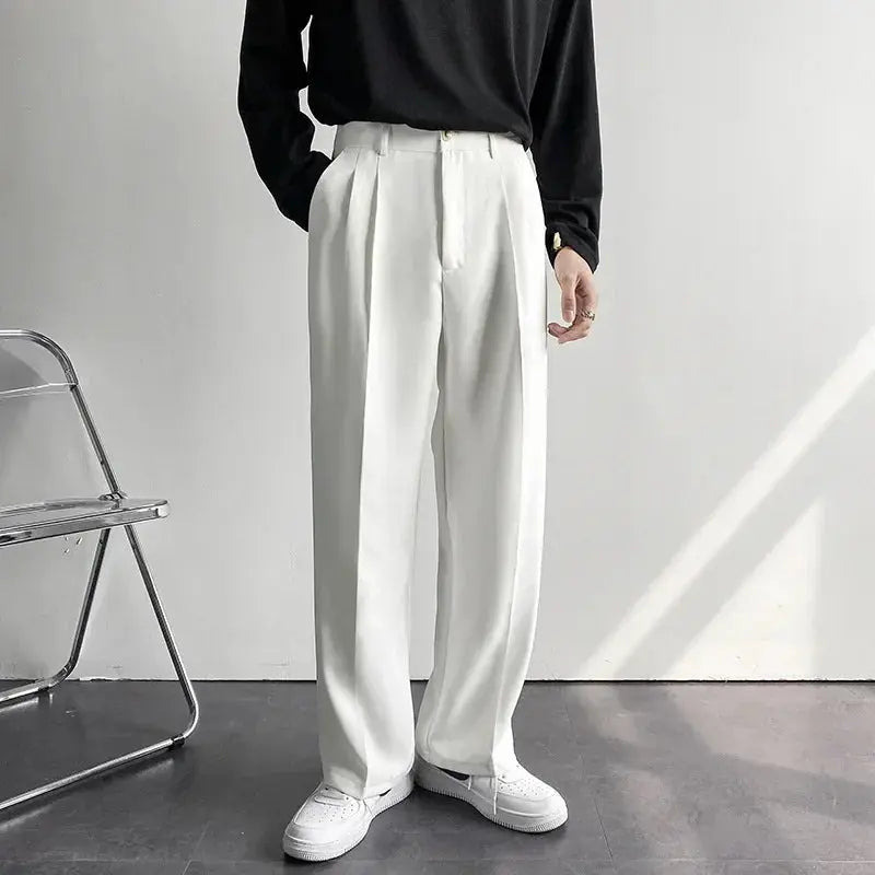 Ethan | Wide Leg Trousers | Pleated Design | Comfortable Fit 1