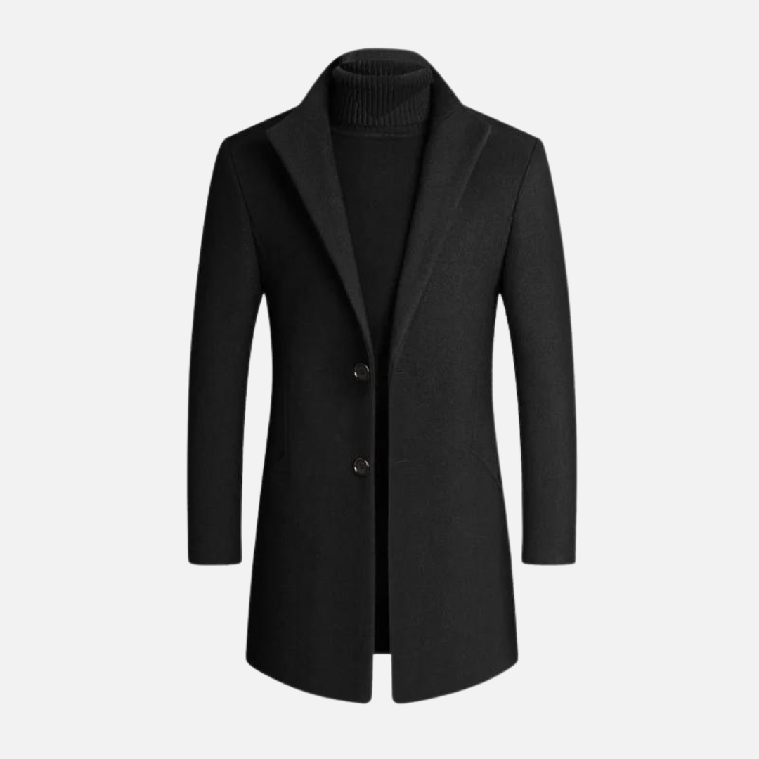 Ethan | Wool Coat | Classic Outerwear | Men's Fashion 1