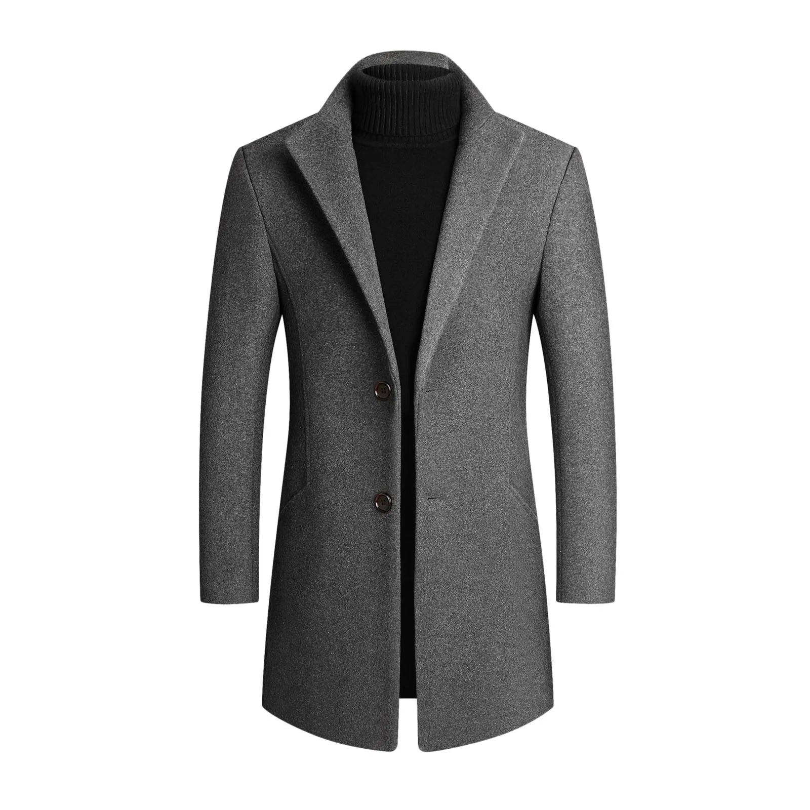 Ethan | Wool Coat | Classic Outerwear | Men's Fashion 2