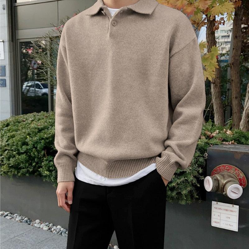 Ethan | Wool Polo Shirt | Premium Wool | Elegant Design | Versatile Style 0
