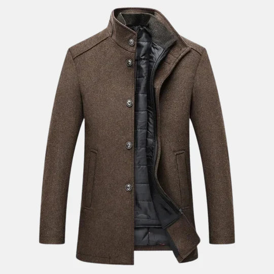 Ethan | Wool Trenchcoat | Winter Coat | Slim Fit Coat 1