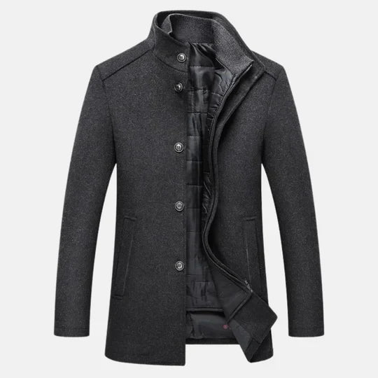 Ethan | Wool Trenchcoat | Winter Coat | Slim Fit Coat 9